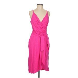 NEW White House Black Market Slub Mini Sandal Dress 8 Dolce Pink 570329548 NWT